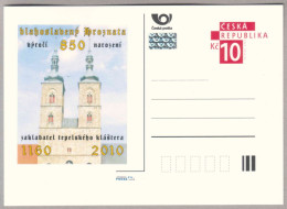 CDV C Czech Republic Hroznata And The Tepla Monastery 2010 - Klöster