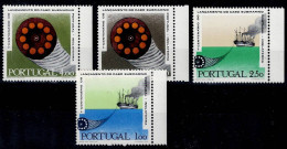 PORTUGAL 1970 100 YEARS OF SEA CABLE CONNECTION BETWEEN PORTUGAL AND ENGLAND MI No 1113-6 MNH VF!! - Neufs