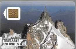 CARTE-PUBLIC-1987-F13-SO2-120U-AIGUILLE Du MIDI-N° 4Pe 4692 UTILISEE-TB E-/LUXE - 1987