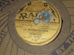 DISQUE 78 TOURS  CHANSON COMIQUE OUVRARD - 78 Rpm - Schellackplatten