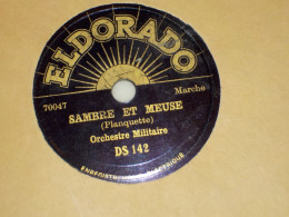 DISQUE 78 TOURS  ORCHESTRE MILITAIRE - 78 T - Disques Pour Gramophone