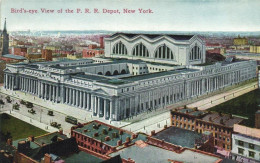 Bird's-eye View Of The P. R. R. Depot - Trasporti