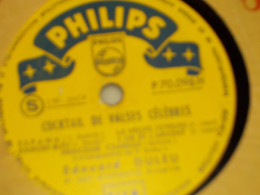 DISQUE 78 TOURS COCKTAIL DE VALSES 1900  EDOUARD DULEU - 78 T - Disques Pour Gramophone