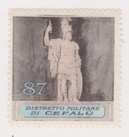 Vignette Militaire Delandre - Italie - Distretto Militare Di Cefalu - Vignettes Militaires