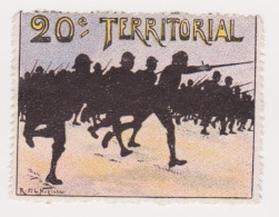 Vignette Militaire Delandre - 20ème Régiment Territorial D'infanterie - Vignettes Militaires