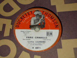 DISQUE 78 TOURS  FOX MARCHE LOULOU LEGRAND 1950 - 78 Rpm - Gramophone Records