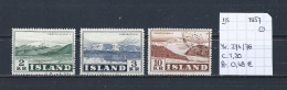 (TJ) IJsland 1957 - YT 274/76 (gest./obl./used) - Used Stamps