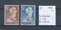 (TJ) IJsland 1960 - YT 299/300 (gest./obl./used) - Gebruikt