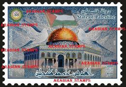 STATE OF PALESTINE 2019 ARAB JOINT ISSUE JERUSALEM CAPITAL OF PALESTINE DOME ROCK MOSQUE VERY LIMITED QUANTITY - Joint Issues