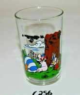 C256 Verre De Collection - Moutarde - Albert René - 1989 - Obélix Astérix - Bicchieri