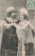 Opéra Affre Et Lindsay CPA Cachet 1905 Artistes Acteur Actrice - Opéra