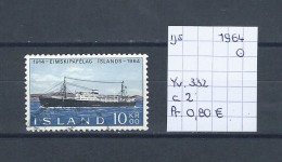 (TJ) IJsland 1964 - YT 332 (gest./obl./used) - Gebraucht