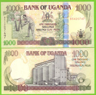 UGANDA 1000 SHILINGI 2009 P-43d UNC - Ouganda