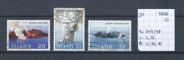 (TJ) IJsland 1965 - YT 347/49 (gest./obl./used) - Usati