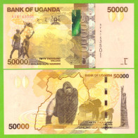 UGANDA 50000 SHILINGI 2022 P-54 UNC - Oeganda