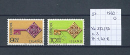 (TJ) IJsland 1968 - YT 372/73 (gest./obl./used) - Gebruikt