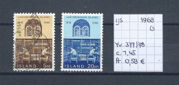 (TJ) IJsland 1968 - YT 377/78 (gest./obl./used) - Used Stamps