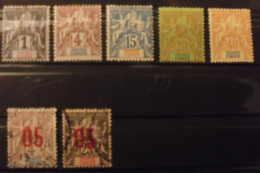 Grande Comore. 1897. N° 1,3,6,7,10 Neuf *, 21,24 Oblit. - Otros & Sin Clasificación