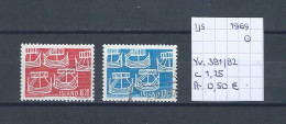 (TJ) IJsland 1969 - YT 381/82 (gest./obl./used) - Gebruikt