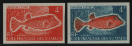 Französische Somaliküste 1959 - Mi-Nr. 323 ** - MNH - Fische - Farbproben (IV) - Poissons