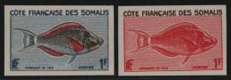 Französische Somaliküste 1959 - Mi-Nr. 320 ** - MNH - Fische - Farbproben (I) - Poissons