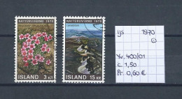 (TJ) IJsland 1970 - YT 400/01 (gest./obl./used) - Used Stamps