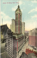 Singer Building, Verlag Irving Underhill, Series 5946, 1909 - Autres Monuments, édifices