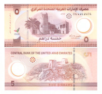 UNITED ARAB EMIRATES 5 DIRHAMS 2023  P-W36 UNC - Emirats Arabes Unis