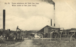 Cuba, SANTIAGO, San Juan Valley, Water Works (1910s) Postcard - Cuba