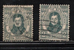 IRELAND Scott # 80 Used X 2 - Daniel O'Connell - Used Stamps