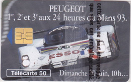 Telecarte Publique F413 NSB - Peugeot 2 - 50 U - So3 - 1993 - 1993