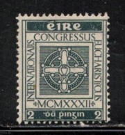 IRELAND Scott # 85 MH - Cross Of Cong & Chalice - Unused Stamps
