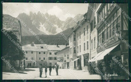 Bolzano San Candido Val Pusteria RIFILATA Foto Cartolina QZ8318 - Bolzano (Bozen)