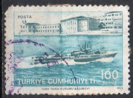 TURQUIE N° 2062 O Y&T 1973 Bicentenaire De L'école De La Marine De Guerre - Usados