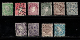 IRELAND Scott # 106//17 Used - Various Designs - Short Set - Usati