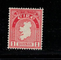IRELAND Scott # 107 MH - Map Of Ireland A - Unused Stamps
