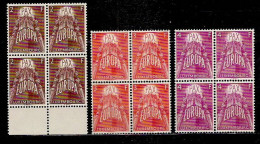 LUXEMBOURG :  Bloc De 4 (fraîcheur Postale !!!!) N° 531/3 (572/4) - 1957
