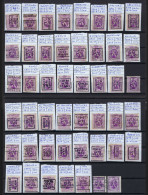 Likwidatie Stock Zegel Nr. 281 (47 X) Voorafgestempeld 1930  ; Details En Staat Zie 3 Scans ! ​LOT 219 - Roulettes 1930-..