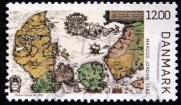 Denmark 2009 Maps /  Cartes / Länderkarte  MiNr.1536  ( Lot D 857 ) - Oblitérés