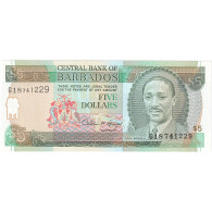 Barbade, 5 Dollars, NEUF - Barbades