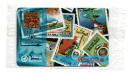 Bahrain Phonecards -  Stamps - 20th Anniversary - Mint Card - Bahrain