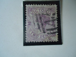 VICTORIA USED QUEEN  WITH    POSTMARK   NUMPER 1 - Other & Unclassified