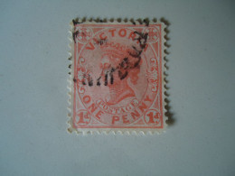 VICTORIA USED QUEEN  WITH    POSTMARK - Sonstige & Ohne Zuordnung