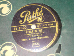 DISQUE VYNIL 78 TOURS  TANGO DU FILM ETOILE DE RIO VERDU 1940 - 78 Rpm - Schellackplatten