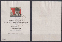 DDR Block 14 Thälmann Gest. ELSTERBERG Geprüft MAYER VP - 1950-1970