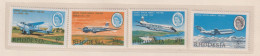 RHODESIA - 1966 Central African Airways Set  Never Hinged Mint - Rhodesien (1964-1980)