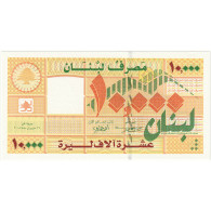 Liban , 10,000 Livres, KM:86a, NEUF - Lebanon