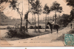 Darney Animée Sentier De La Gare Vallée De La Saône Cavalier - Darney