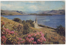 Loch Mora And Morar Church On The 'Road To The Isles' Near Maltaig, Inverness-shire - (Scotland) - (1956) - Inverness-shire