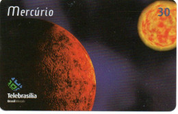 Planète Mercure Astronomie Télécarte Brésil Phonecard (F 23) - Brésil
